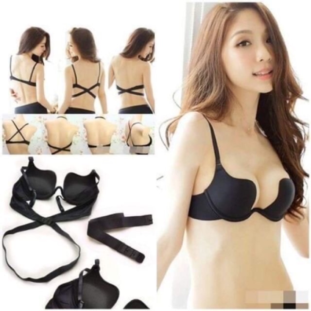 (8867) áo lót multiway tạo khe dây 7 kiểu hàn quốc