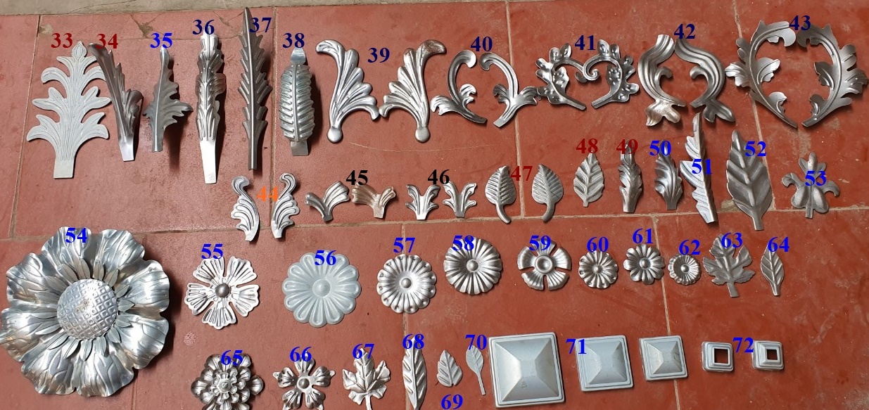 Hoa lá sắt nghệ thuật