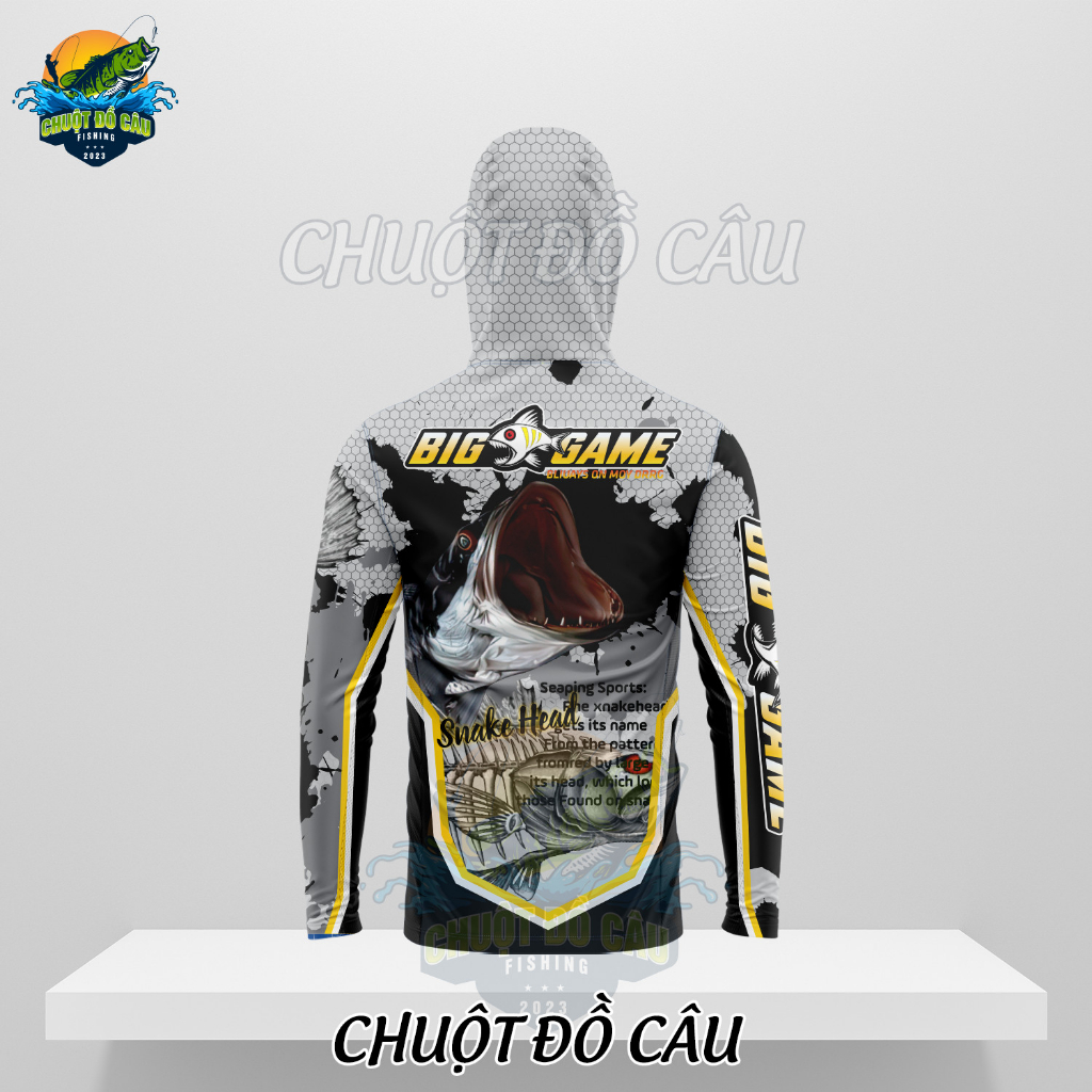 Áo khoác câu cá chống nắng Big Game
