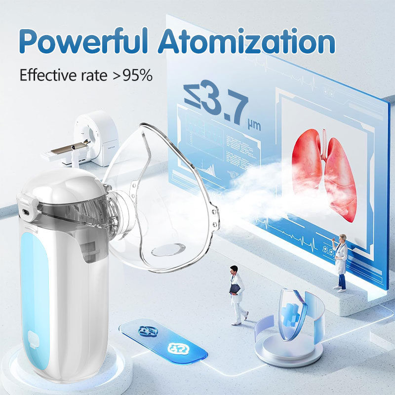 Intelligent high-grade 3 in 1 multi-function mosquito nets for kids and adults new and high-tech micro mist particles for high osmosis rhinitis rhinitis rhinitis relief 2 mask and 1 plug
