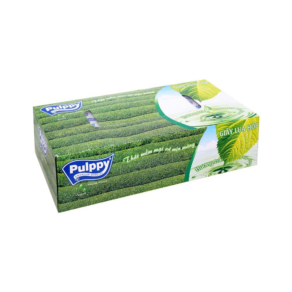 Pulppy incense tea towel drawstring paper 100 sheets 2 layer