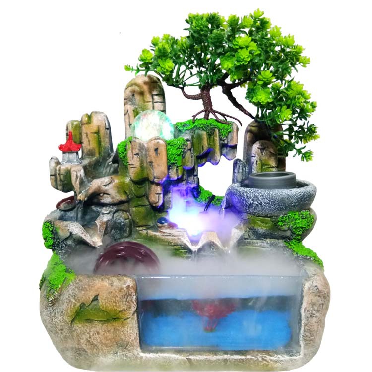 Thác nước phong thủy mẫu 34