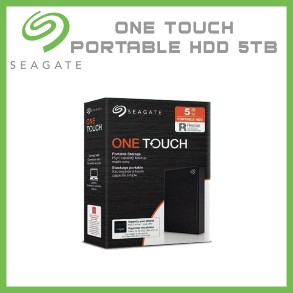 Bảng giá [HCM][Trả góp 0%]Ổ Cứng Di Động Seagate One Touch Portable HDD 5TB - KCD Phong Vũ