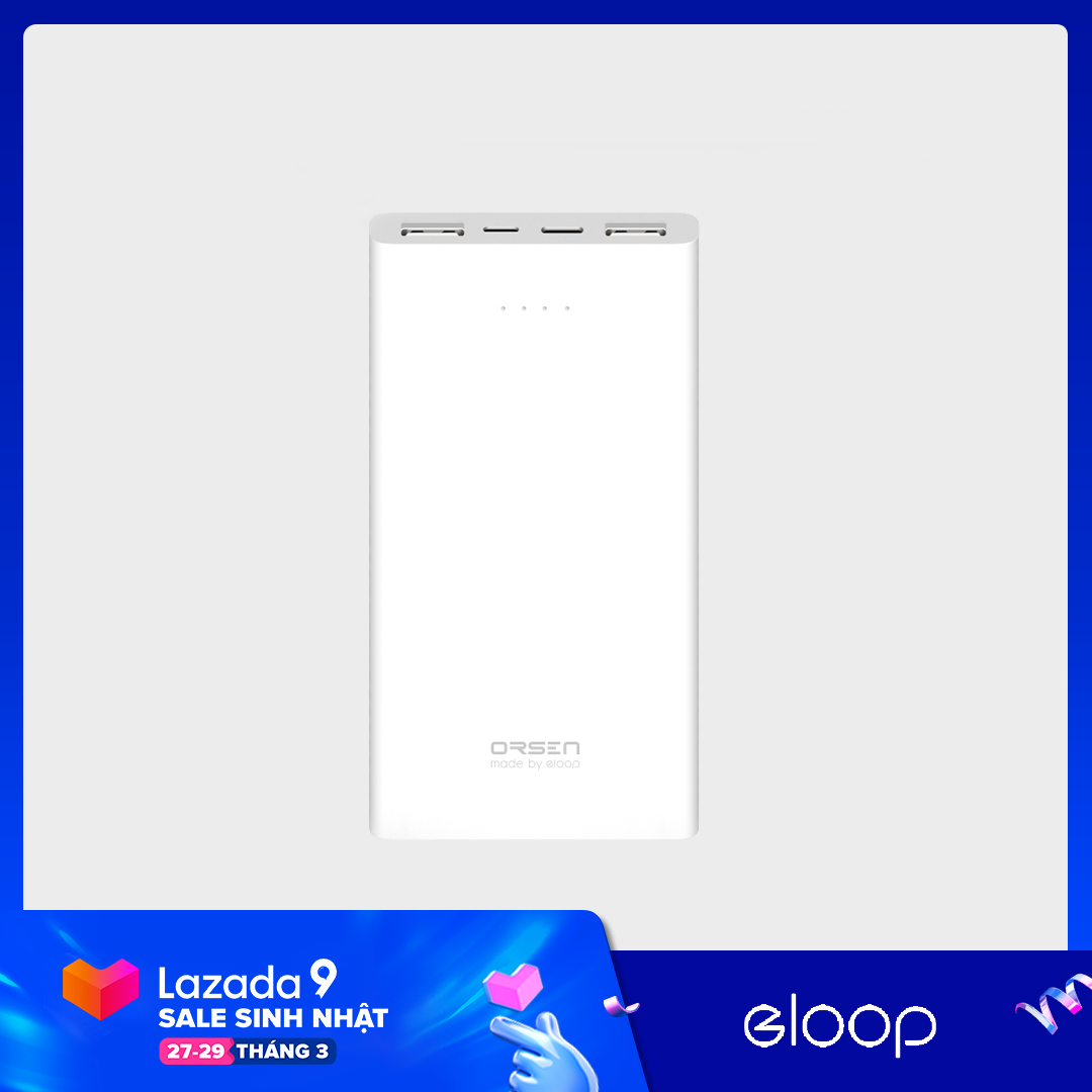 Pin Sạc Dự Phòng ELOOP E41 10.000mAh - Hãng Phân Phối Chính Thức