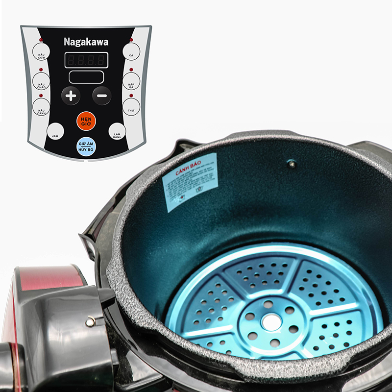 NỒI ÁP SUẤT CAO CẤP NAGAKAWA NAG0202