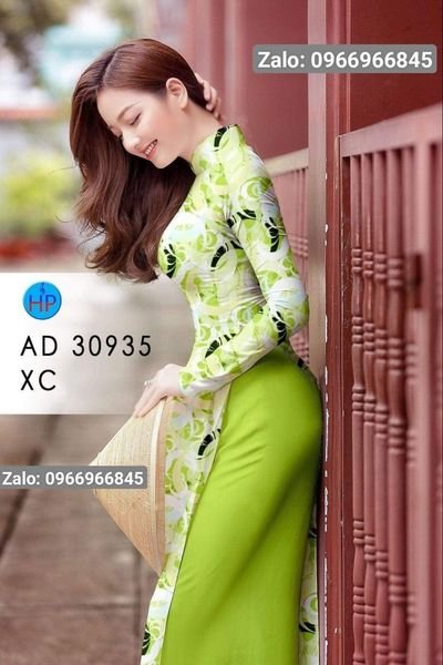Mẫu áo dài in 3d mới nhất 2023- áo dài đan linh