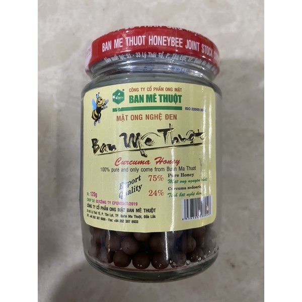 Mật Ong Nghệ Đen 120gr