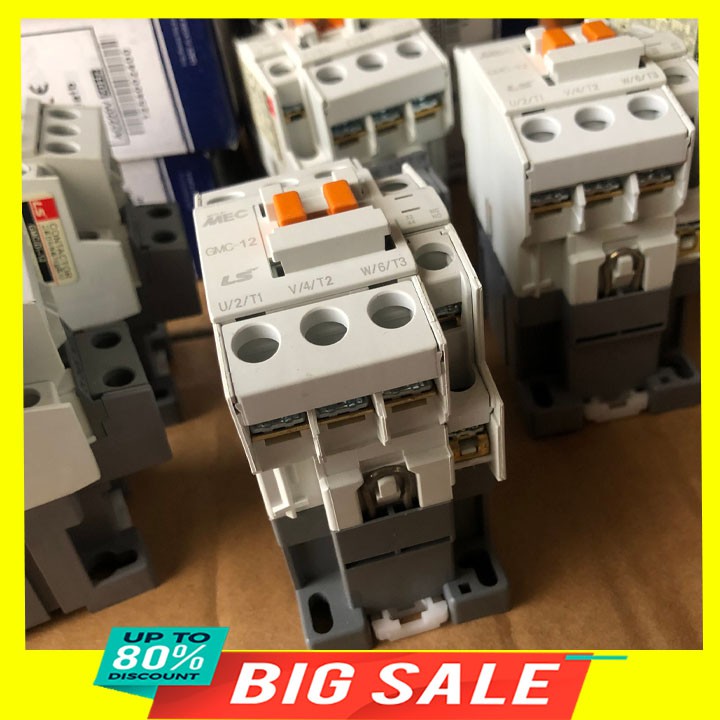 Khởi động từ Contactor LS GMC 12A 220/380VAC