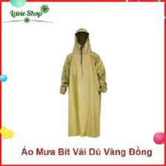 Áo mưa BÍT - Áo mưa kín 2 bên - vải dù