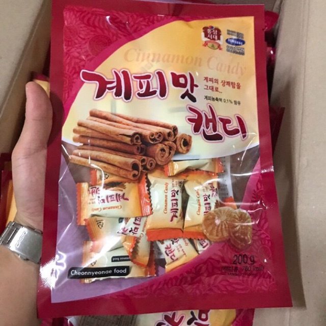 Kẹo quế 200g hàn quốc