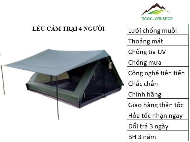 LỀU VINTAGE HOME 4 – 5P (LỀU CẮM TRẠI 4 NGƯỜI)