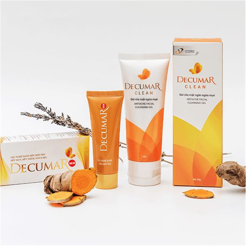 Decumar Clean 50gr/ 100gr✅ Sữa Rửa Mặt Decumar Dạng Gel✅ Ngừa Mụn Sáng Da