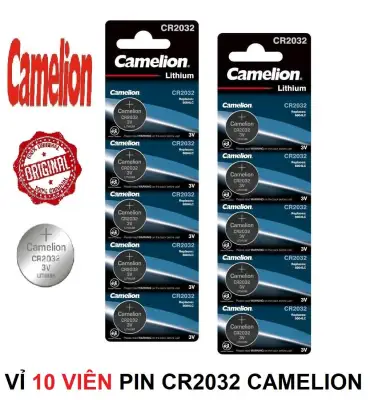 [HCM]Vỉ 10 viên pin CR2032 3V CAMELION CR-2032 2032 3 Vol (Hàng hãng)