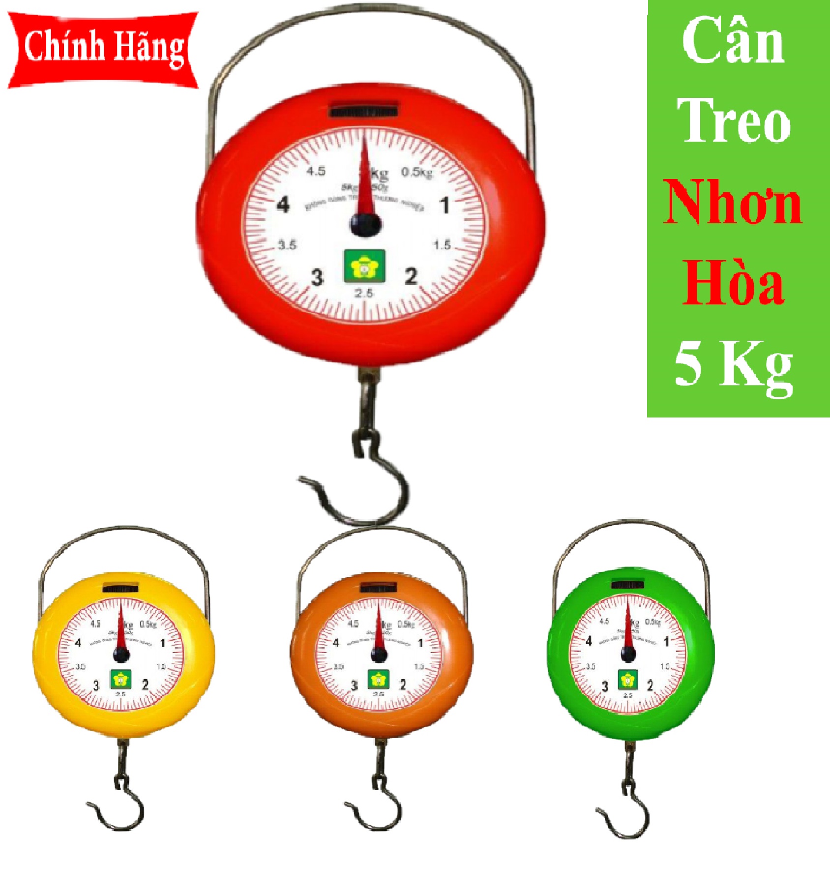 COMBO 5 cái Cân treo mini Nhơn Hòa 5Kg