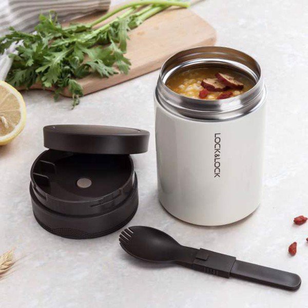 Bình ủ cháo giữ nhiệt inox Lock&lock LHC8024 500ml