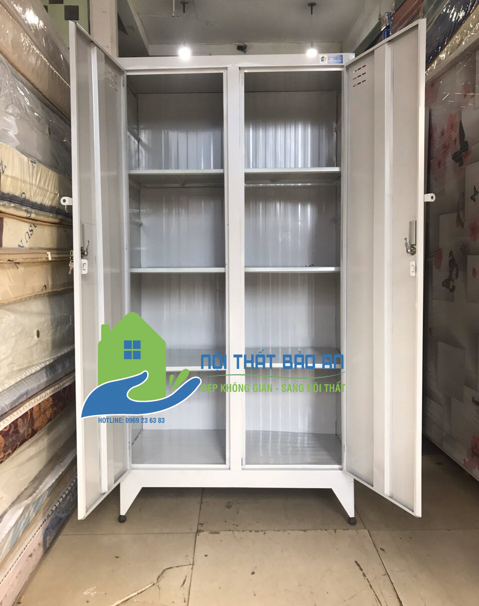 [HCM] Tủ hồ sơ văn phòng 2 cửa sơn tĩnh điện