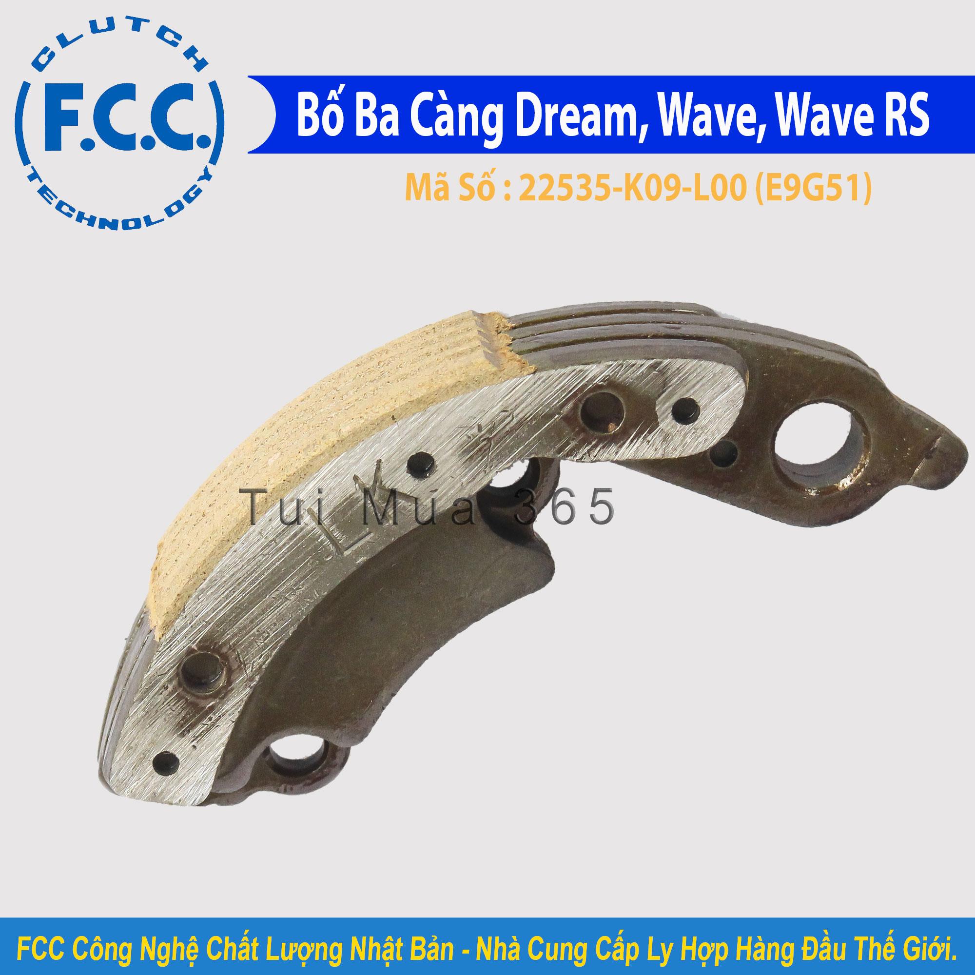 [HCM]Bố ba càng FCC Honda Dream Wave Wave RS