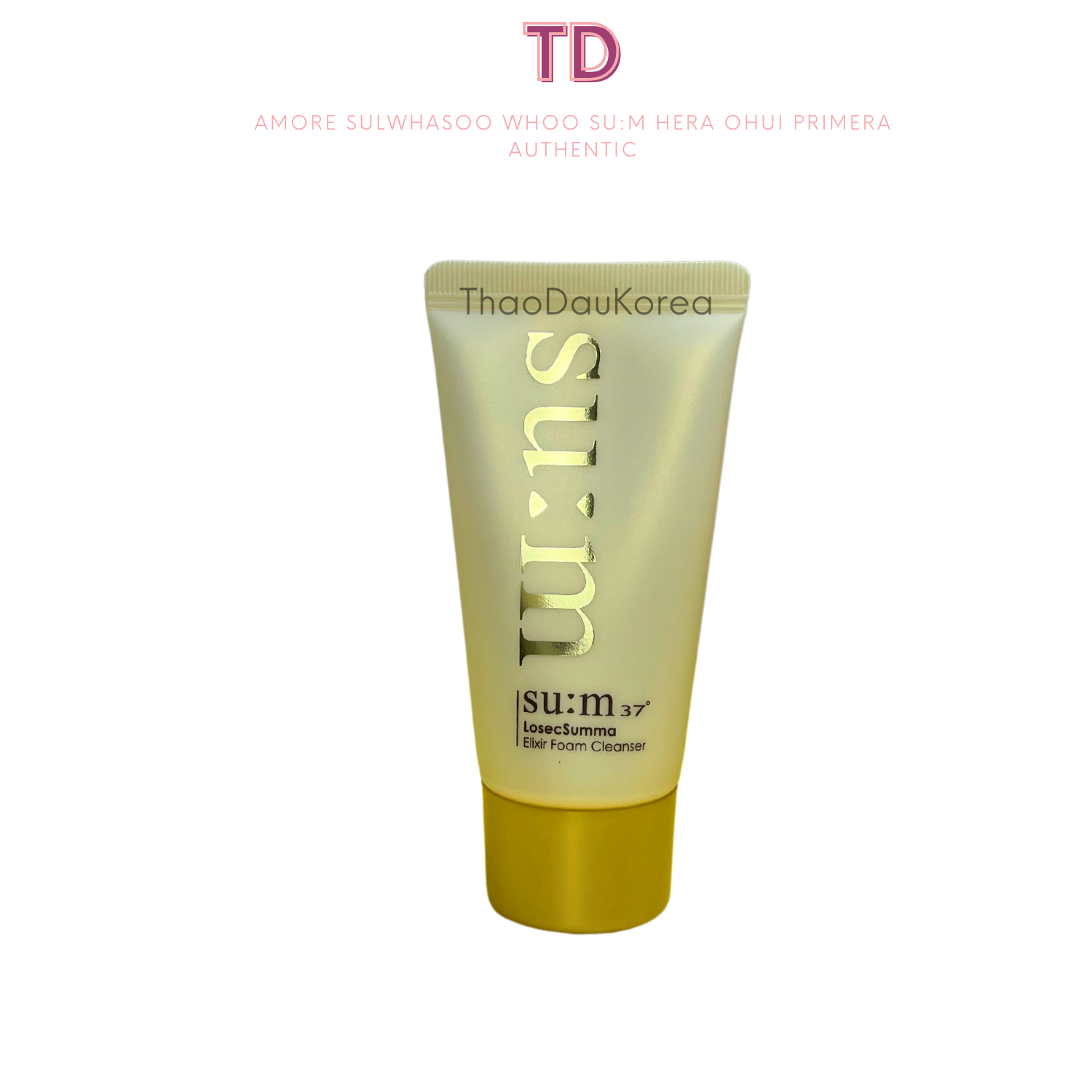 Sum37 Losec Summa Elixir Foam Cleanser Sữa Rửa Mặt Chống Lão Hóa Tái Sinh Da 60Ml tloskorea cũ
