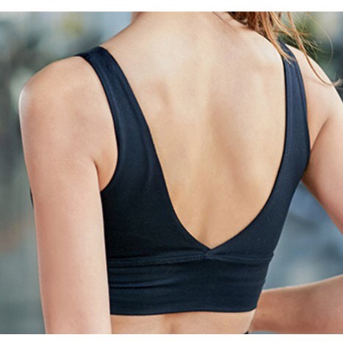 Áo bra tập gym, yoga khoét lưng chữ V