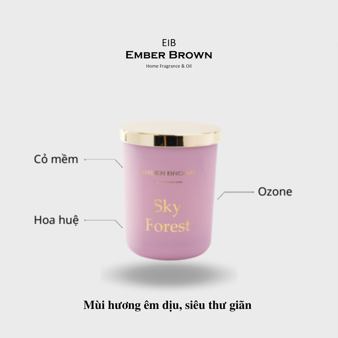 Ember Brown - Nến thơm - Sparkling Collection