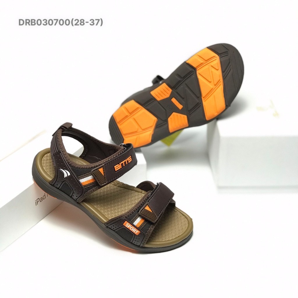 Sandal bitis bé trai đế cao su DRB0307