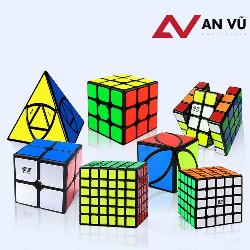 Rubik 3x3 ,2x2 ,4x4, Rubik Kim Tự Tháp...
