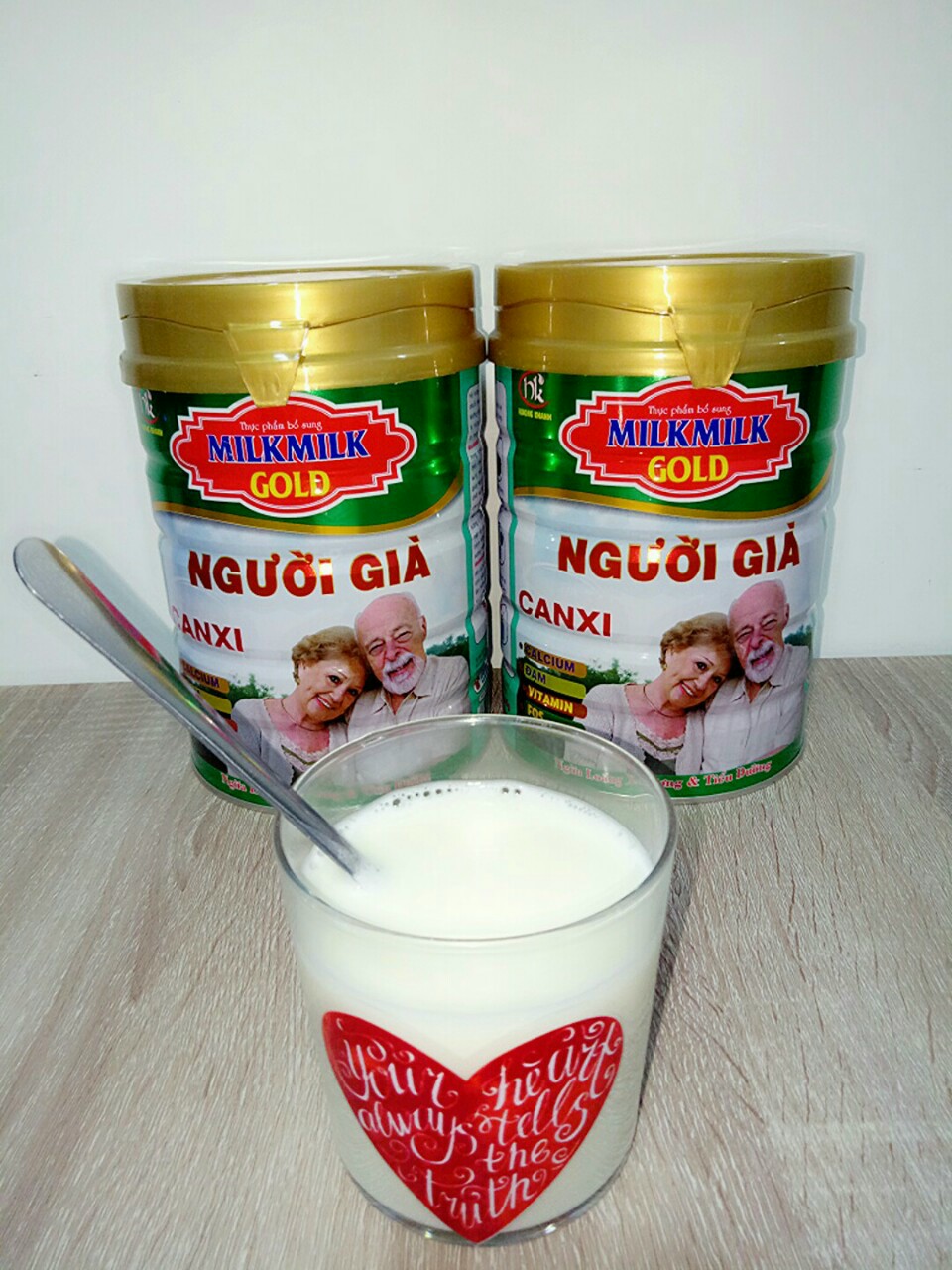 Sữa canxi cho người già 900g - Sữa canxi ngừa loãng xương và tiểu đường 900g - Sữa Milkmilk canxi dành cho người già 900g