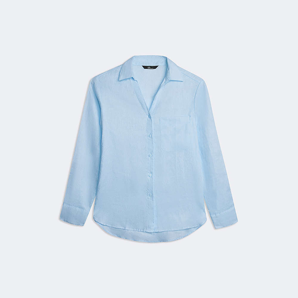 N&M Áo sơ mi linen Nữ tay dài 2203021
