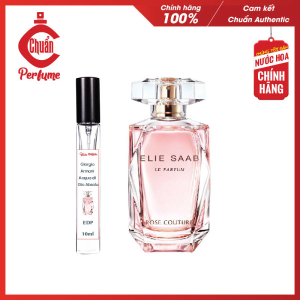 Nước Hoa Nữ Elie Saab Le Parfum Rose Couture EDT [Mẫu Thử 10ml] - Chuẩn Pefume