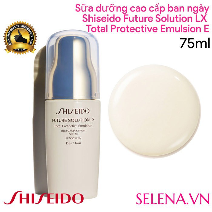 [CHÍNH HÃNG] Sữa dưỡng ban ngày Shiseido Future Solution Lx Total Protective Emulsion E 75ml