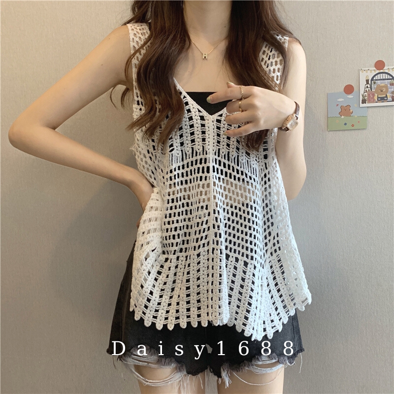 Set Áo Lưới Đan Phong Cách Boho Thời Trang Nữ Store1688