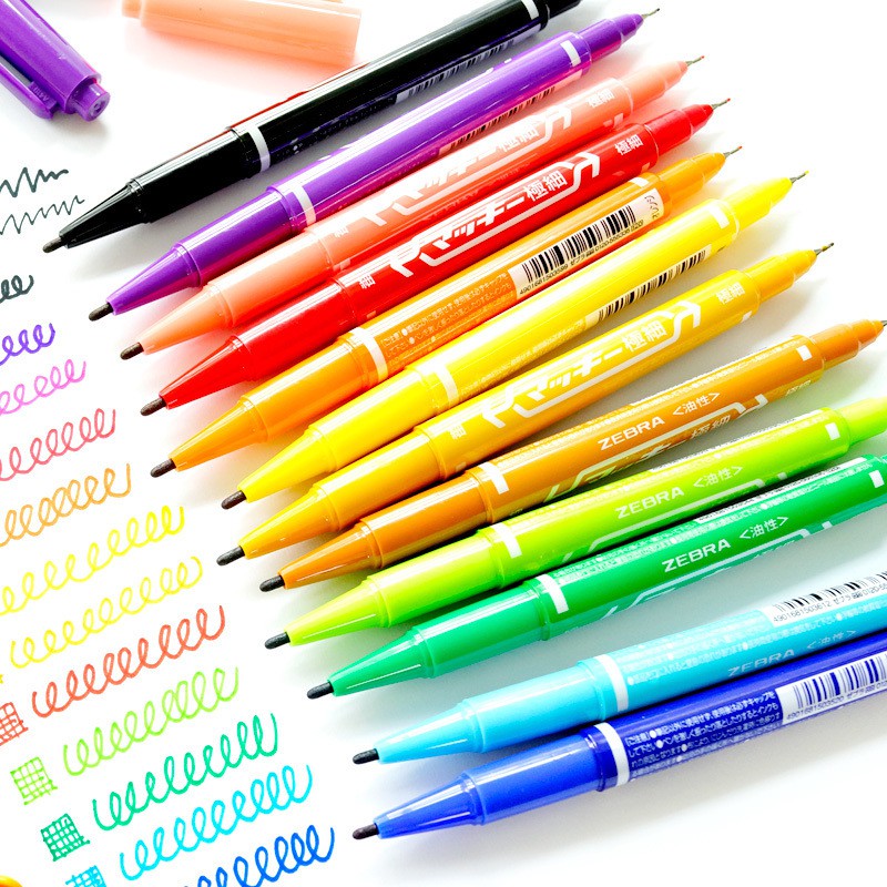 Bút Permanent Marker Zebra Mckee Mo-120-Mc (Japan)