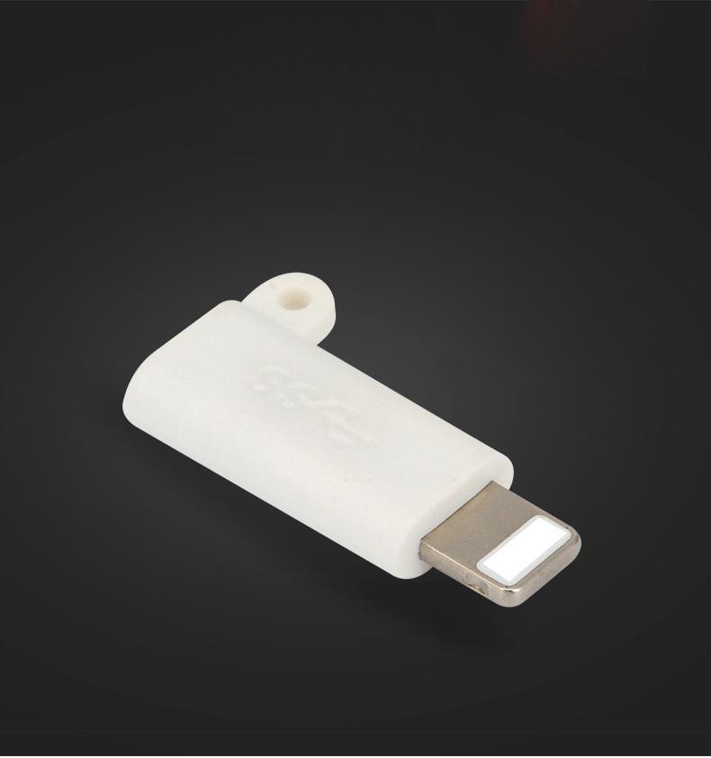 Đầu chuyển đổi cổng USB Type -C sang Lightning (Trắng)