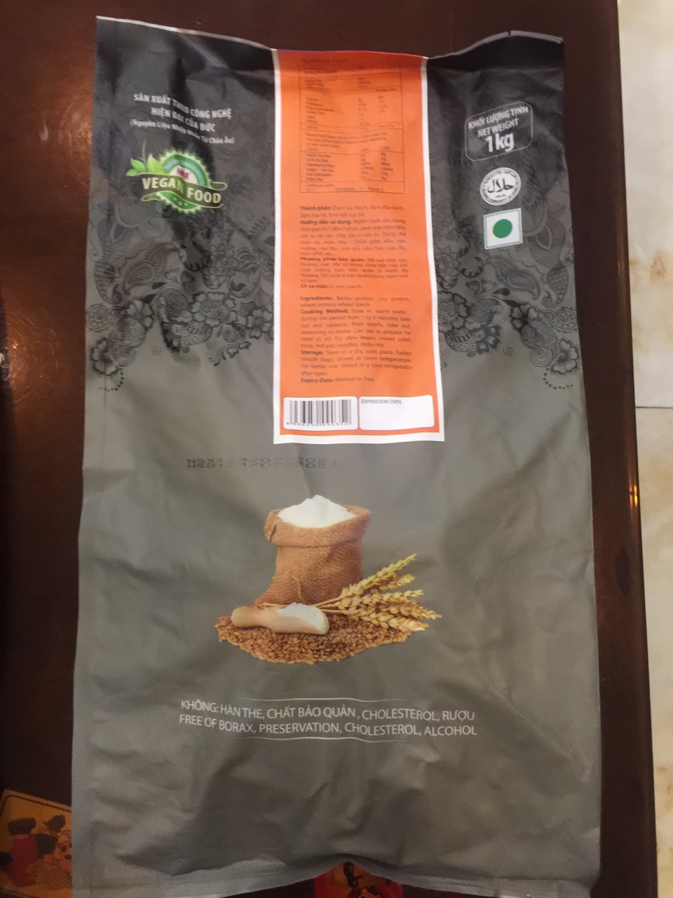 Sườn chay amla vàng lát lớn gói 1kg