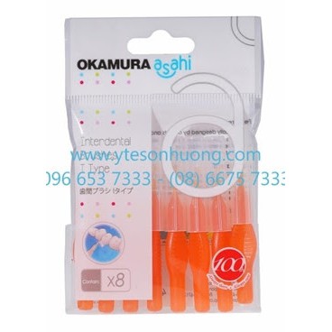 [HCM]Bàn Chải Kẻ Răng Tăm Chổi OKAMURA