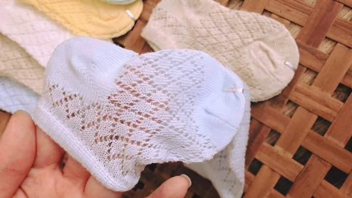SÉT 5 ĐÔI TẤT LƯỚI MÙA HÈ CHO BÉ  (KÈM QUÀ TẶNG)
