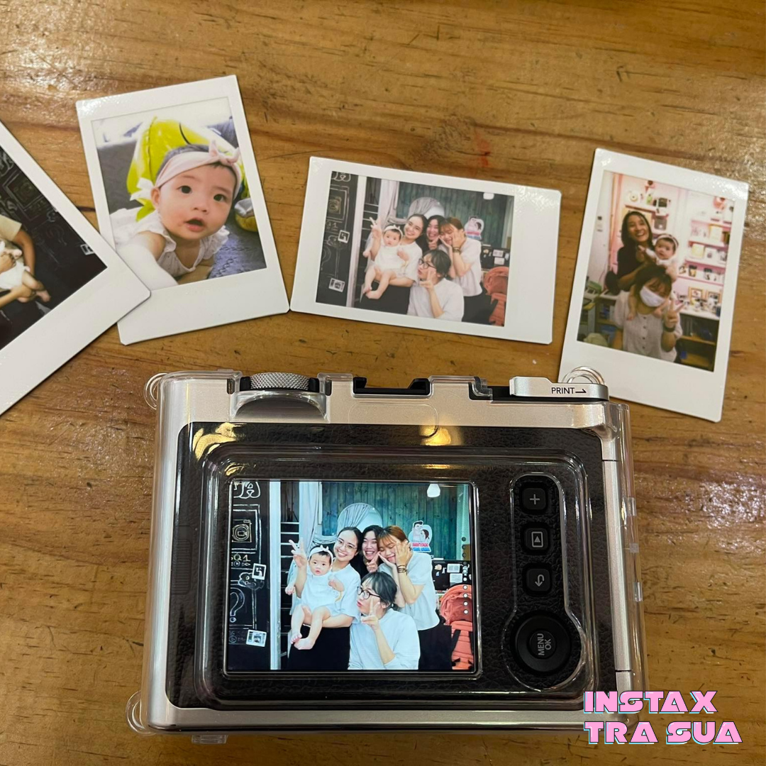 Fujifilm Instax Mini Evo - Máy ảnh lấy ngay Fujifilm - Chính hãng BH 1 năm - Tặng kèm 10 film