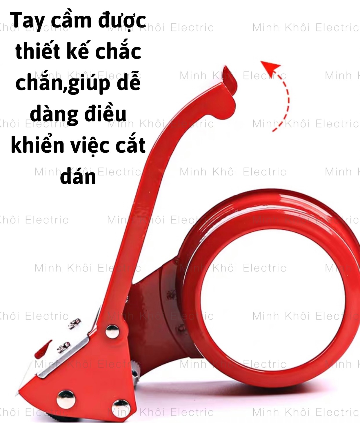 Cắt băng dính cầm tay,cắt băng keo Dân Hoa loại to 1kg và 500g,dụng cụ dao cắt băng dính,dao cắt Dân Hoa,dụng cụ cắt băng keo,dao cắt cuộn băng dính,cây cắt băng dính