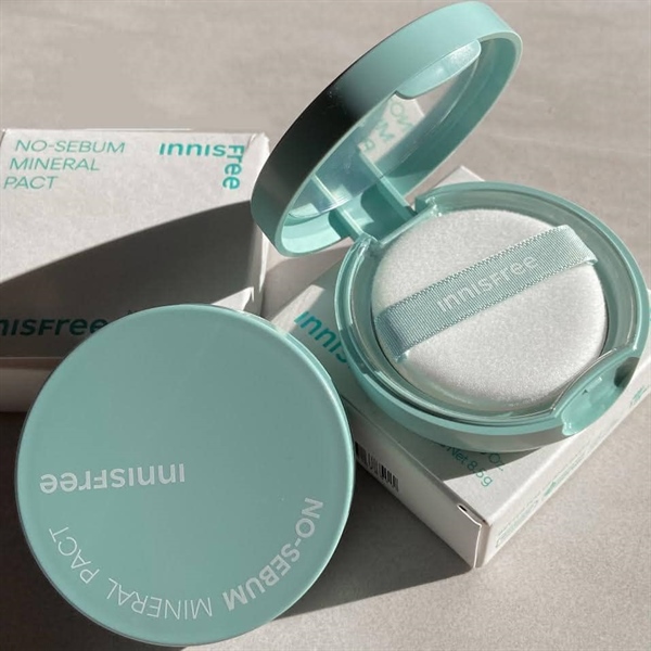 Phấn phủ nén Innisfree no sebum mineral pact