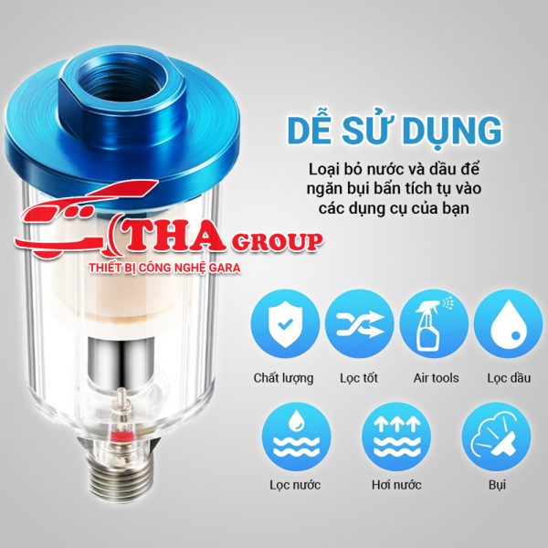 Lọc hơi nước dùng cho .s.ú.n.g. phun sơn