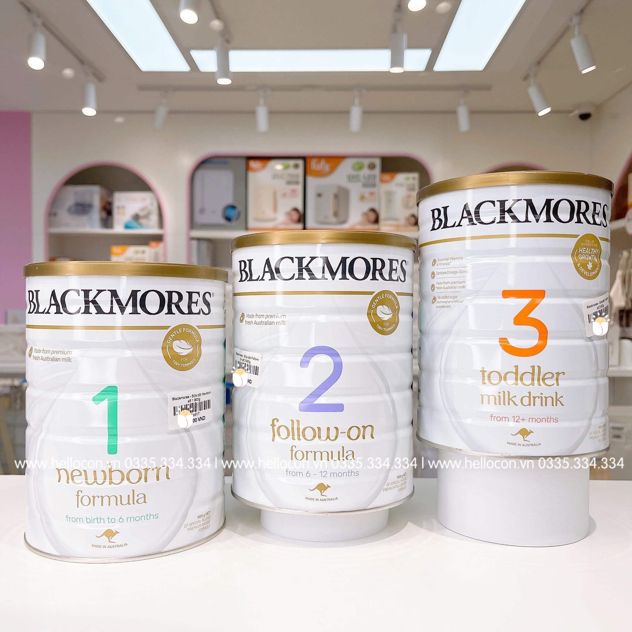 [HCM] Blackmores số 1 2 3 900 gram date 2025