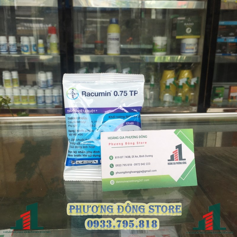 Thuốc diệt chuột dạng bột Racumin - 24g (sản xuất Thái Lan)