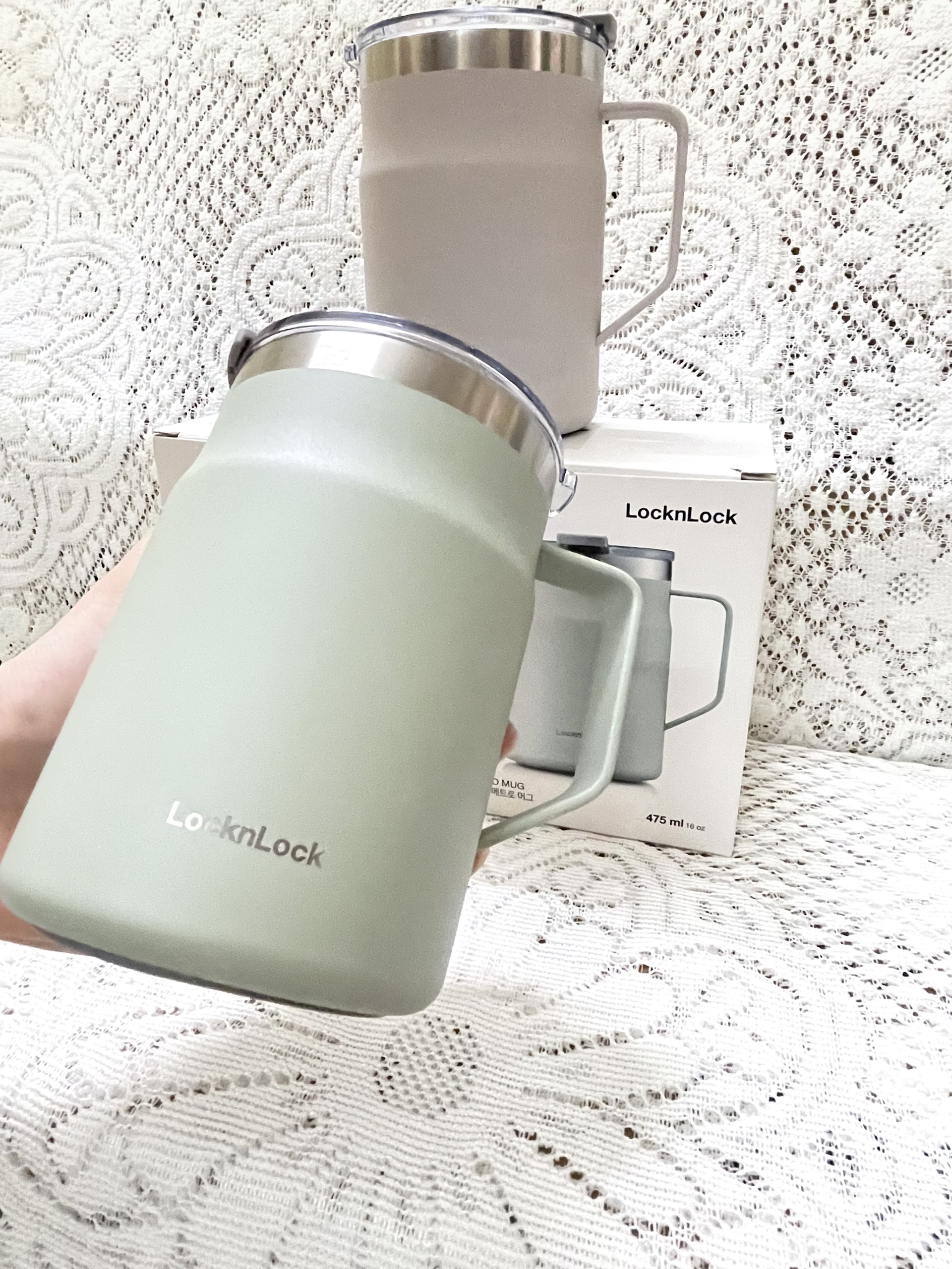 Cốc giữ nhiệt Lock&Lock Metro Table Mug 475ml LHC4219