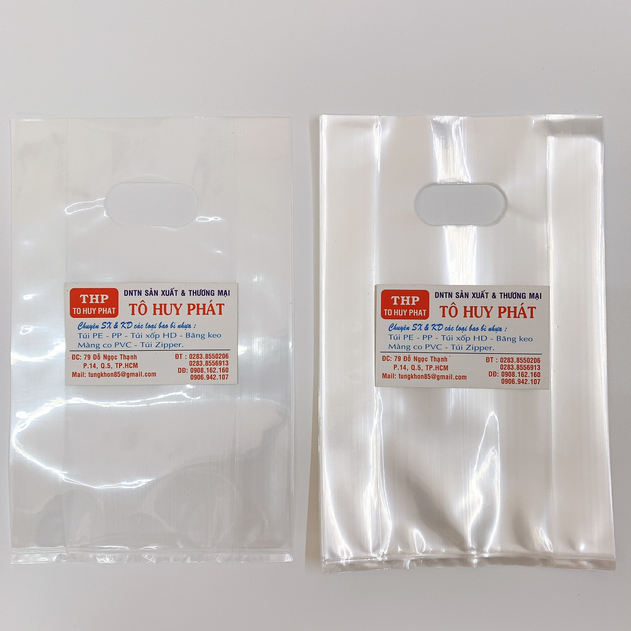 Túi Xoài PP Kiếng Trong