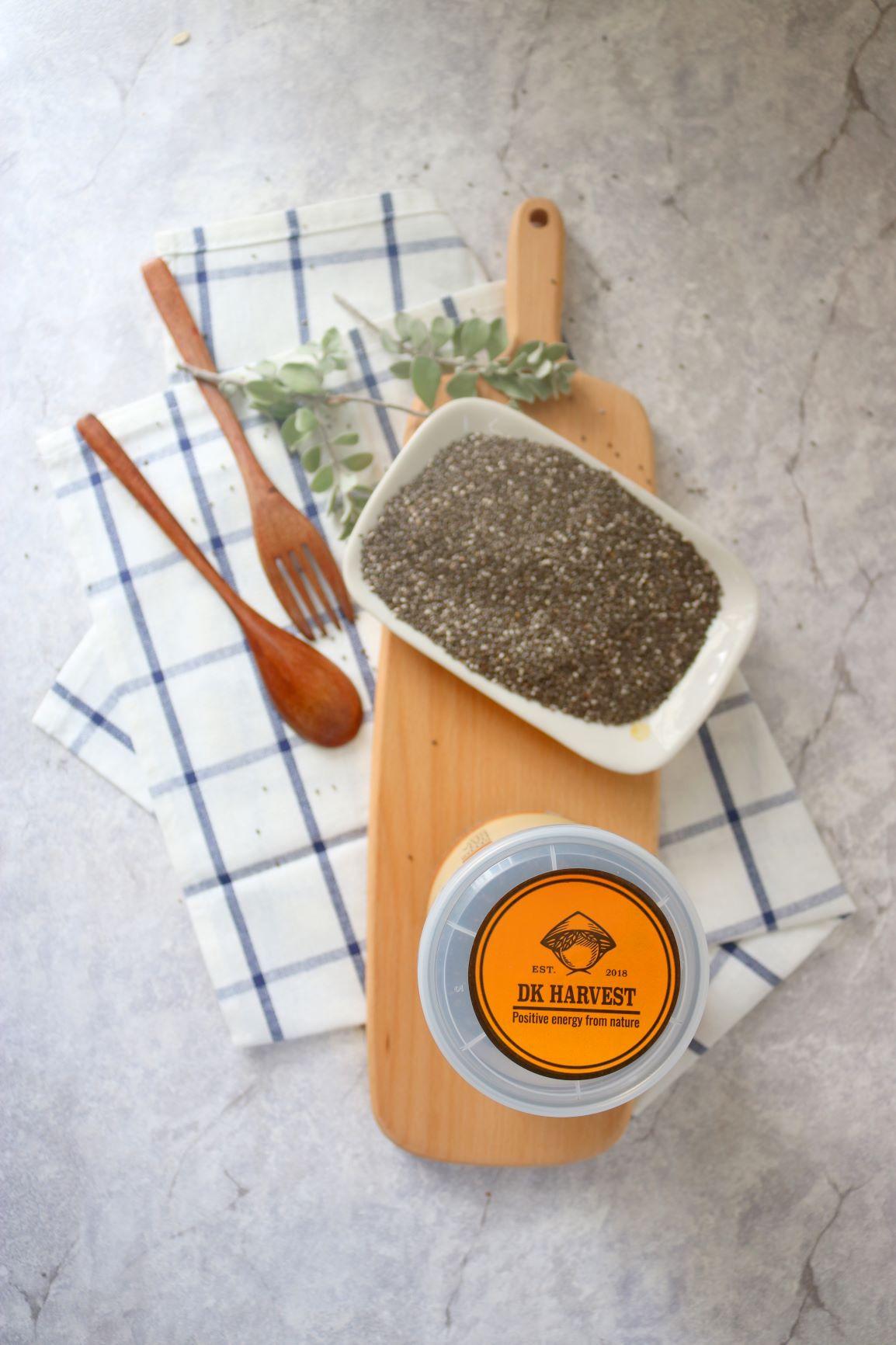 Hạt Chia Đen DK Harvest (Nhập Khẩu USA) - 300g