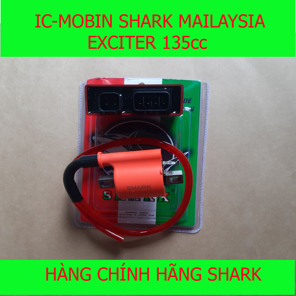Combo IC và Mobin sườn Shark độ xe Exciter 135cc Malaisya