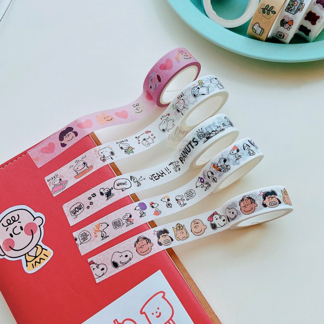[HCM]BĂNG KEO SNOOPY AND FRIEND