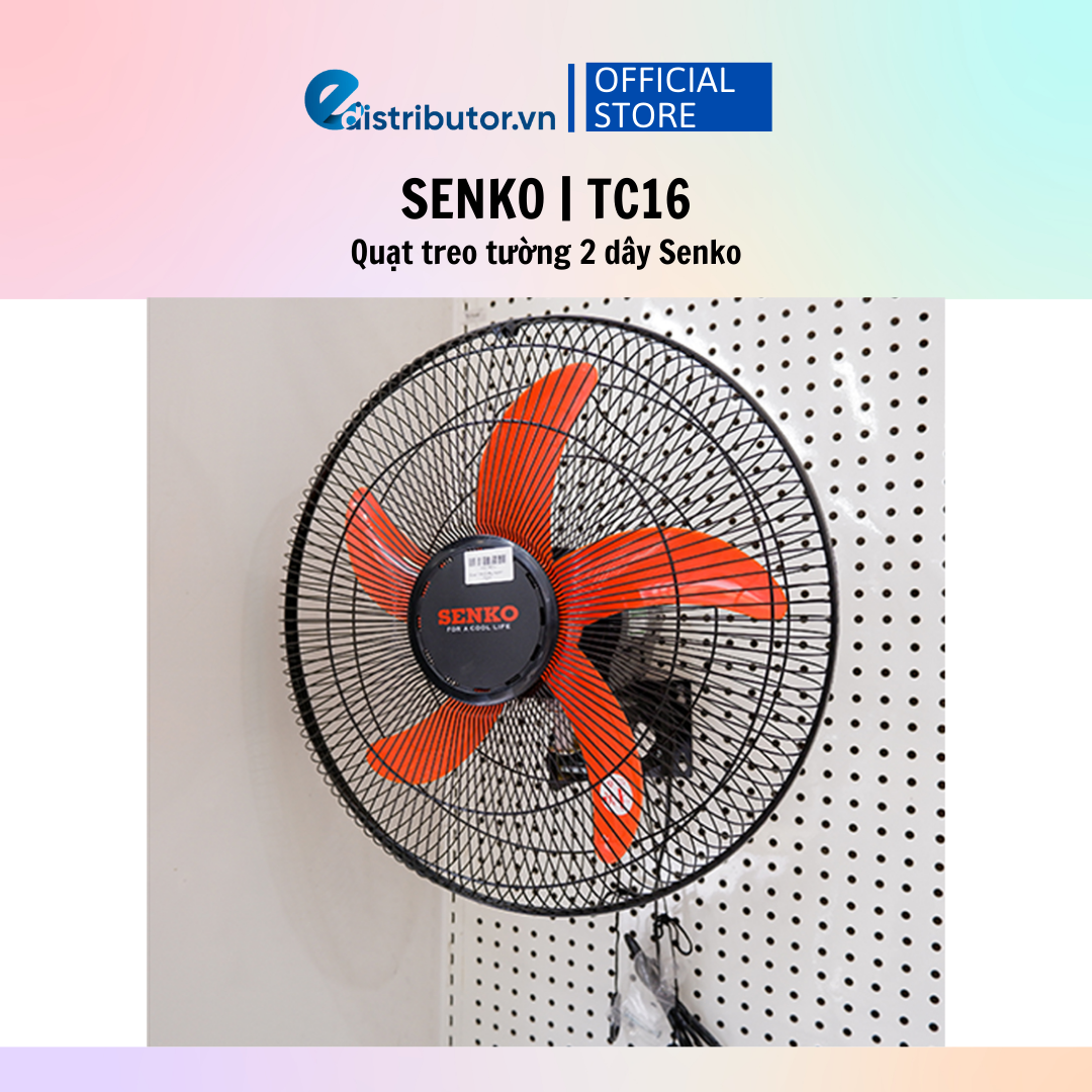 Quạt Treo Tường 2 Dây Senko TC16