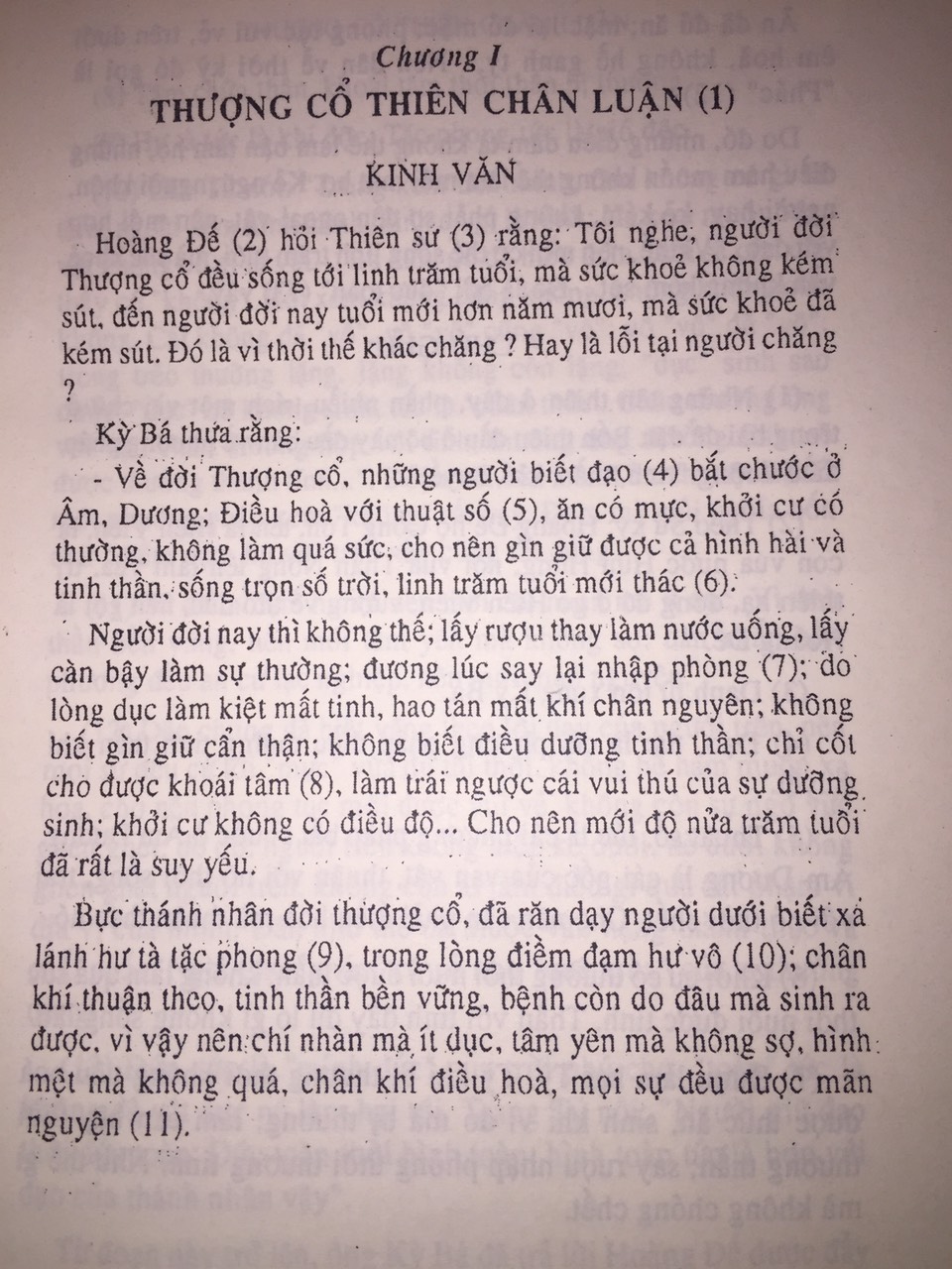 Sách Hoàng Đế Nội Kinh Tố Vấn