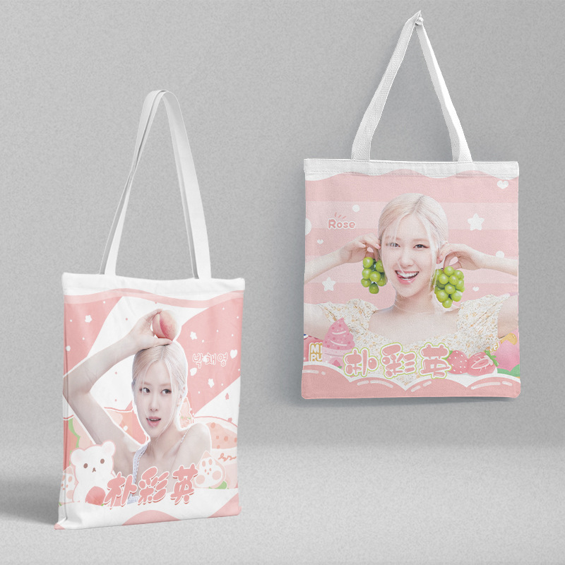 [Có sẵn] Túi vải in hình BLACKPINK